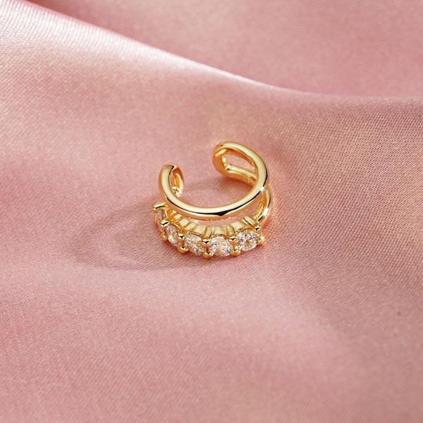 Double Sparkle Ear Cuff Double Sparkle Ear Cuff